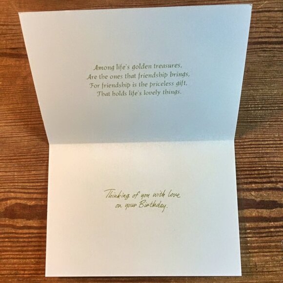 Vintage Country Pastoral Birthday Cards Lot of 8 with Envelopes - Picture 9 of 9